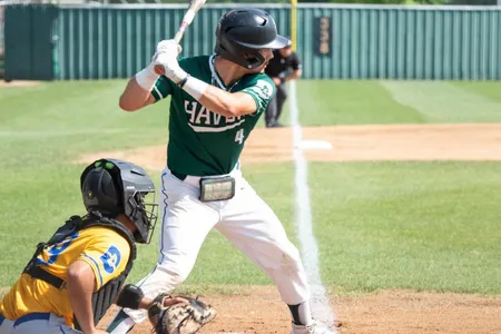 A batter from Brookhaven prepares for a pitch at the plate