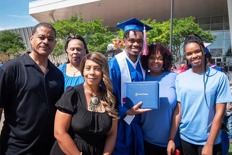 Photo of Grad with Family