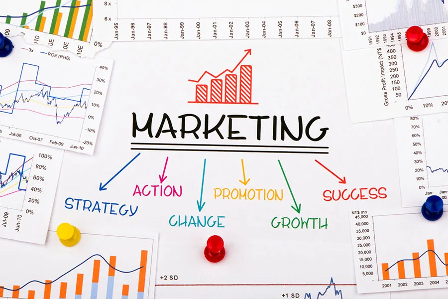 Marketing statistics and planning documents