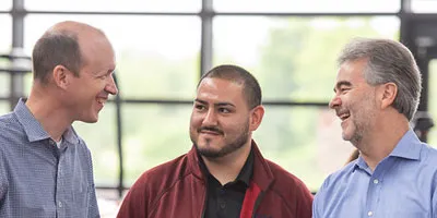 group of Dallas College veteran students