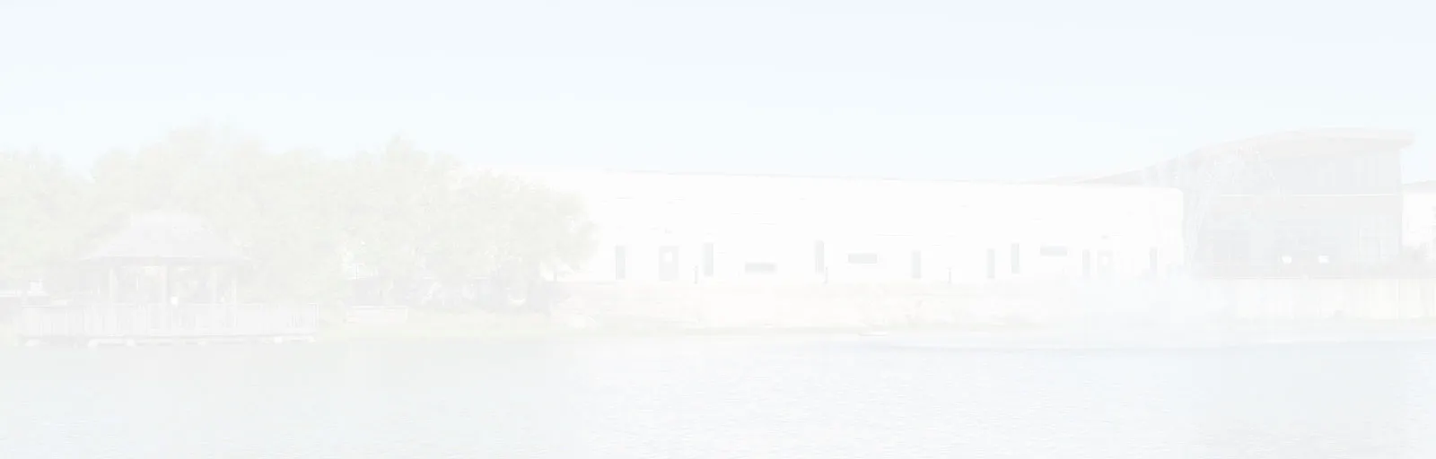 A faded picture of the Cedar Valley campus