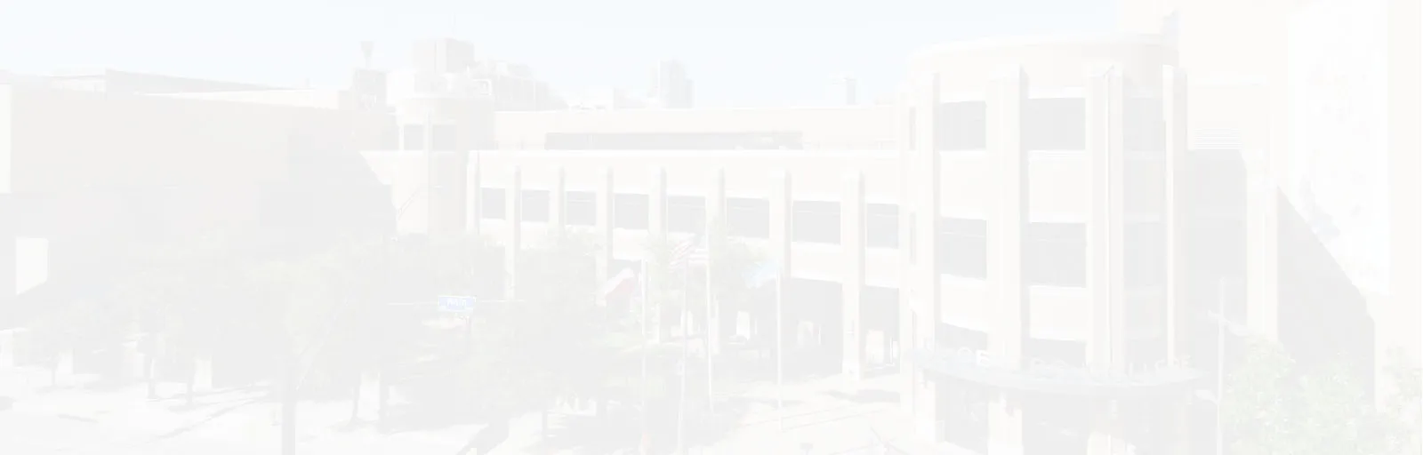 A faded image of El Cento's A building