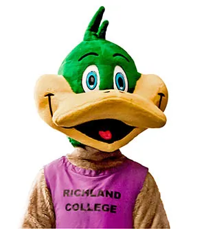 The Richland Thunderduck mascot