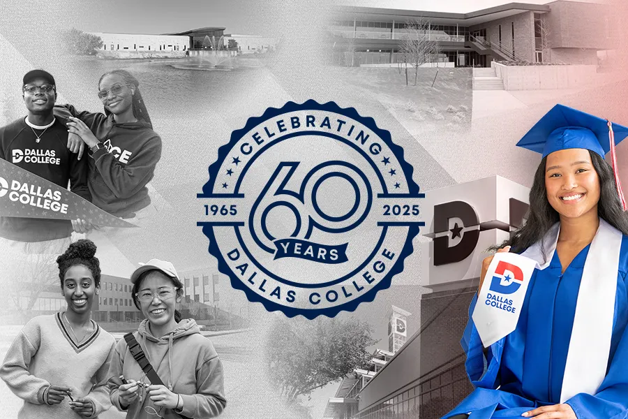 Decorative artwork with 60th Anniversary logo