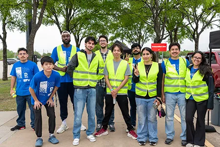 Dallas College students are pictured at the ASME EFx competition.
