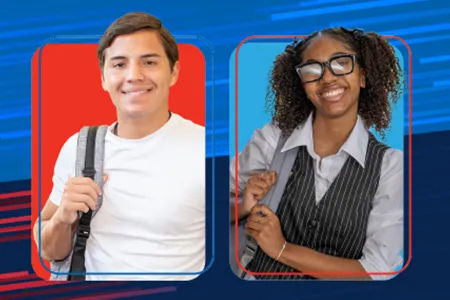 an image of two students holding backpacks
