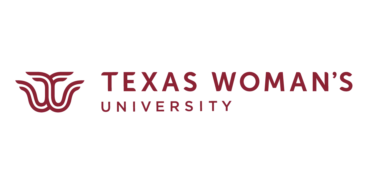 Texas Woman's University Logo  - A Transfer University Partner with Dallas College