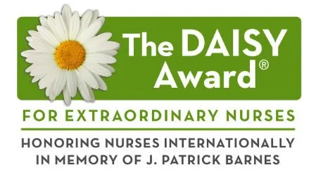 The Daisy Award Logo For Extraordinary Nurses Honoring Nurses Internationally In Memory of J. Patrick Barnes