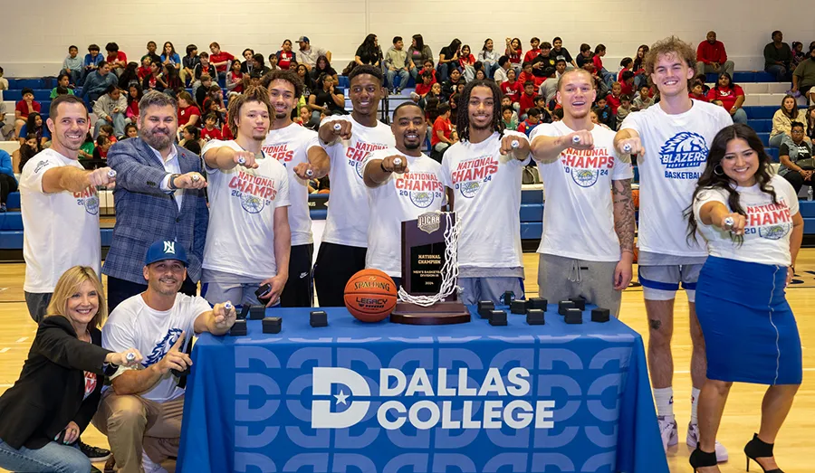 Championship Awards Ceremony at a gym