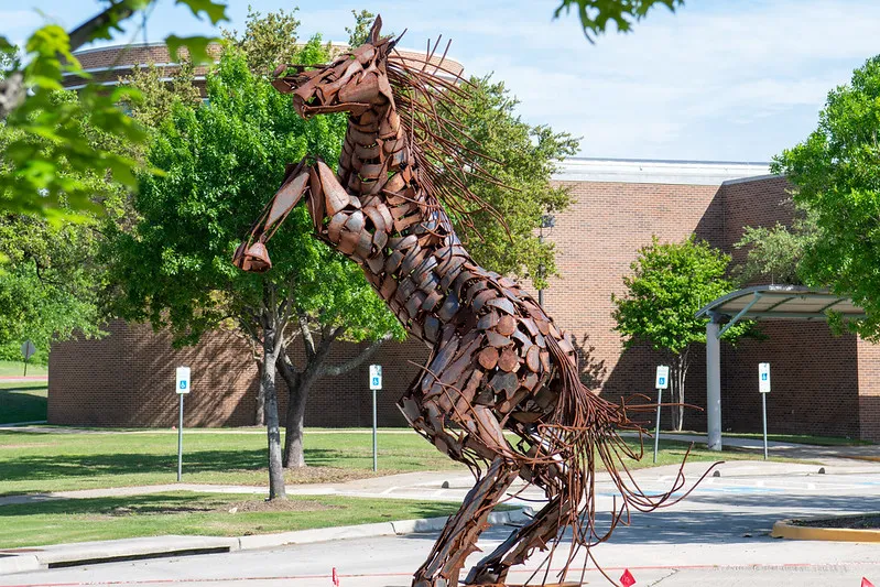 North Lake Horse Sculpture