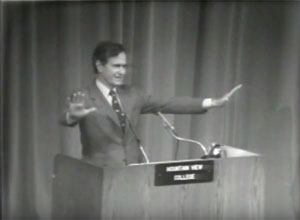 George H. W. Bush speaking at Mountain View