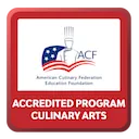 ACF Postsecondary Accredited Culinary Arts Program