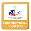 ACF Exemplary Postsecondary Accredited Foodservice Management Program