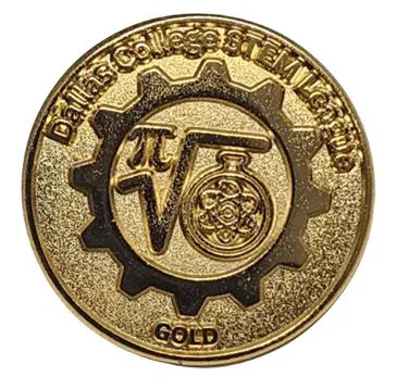 STEM League Gold Lanyard