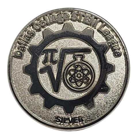 STEM League Silver Lanyard