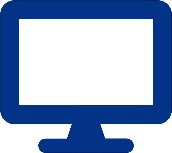 Desktop computer icon