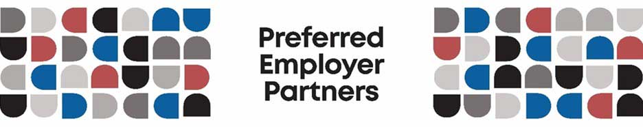An illustration of the Preferred Employer Partners wall