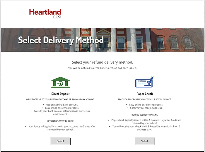 Heartland Delivery Method