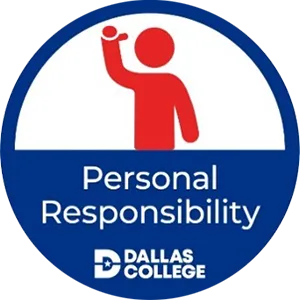 Graphic of person holding up a hand