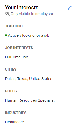 Handshake Your Interests