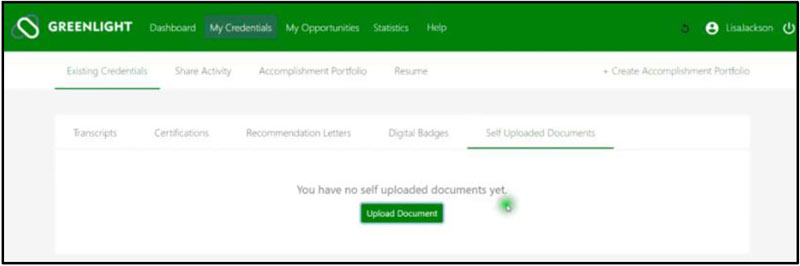 GreenLight Upload Documents