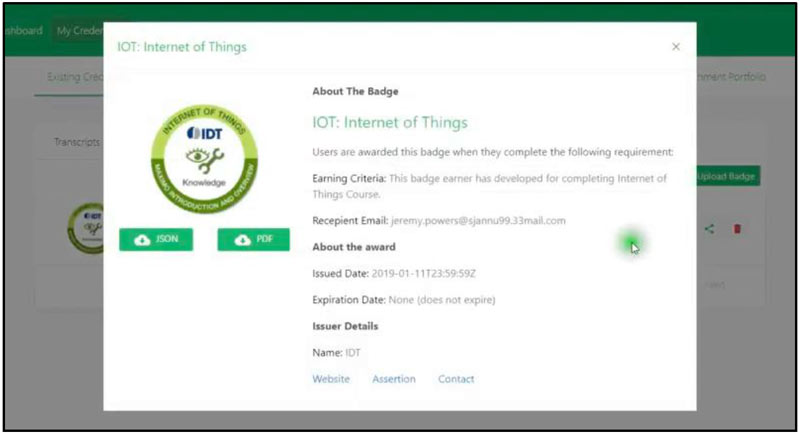 GreenLight About the Badge