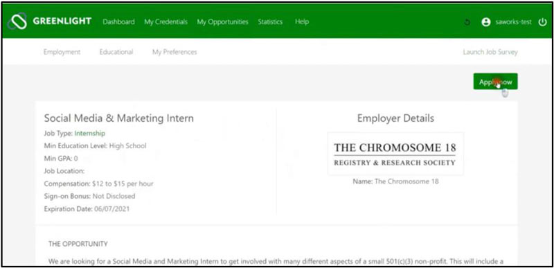 GreenLight Apply Now