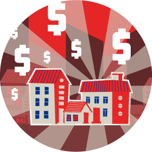 Icon for Shelter and Rent