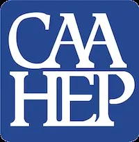 blue square CAAHEP Logo