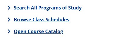 Screenshot example of action link group content type